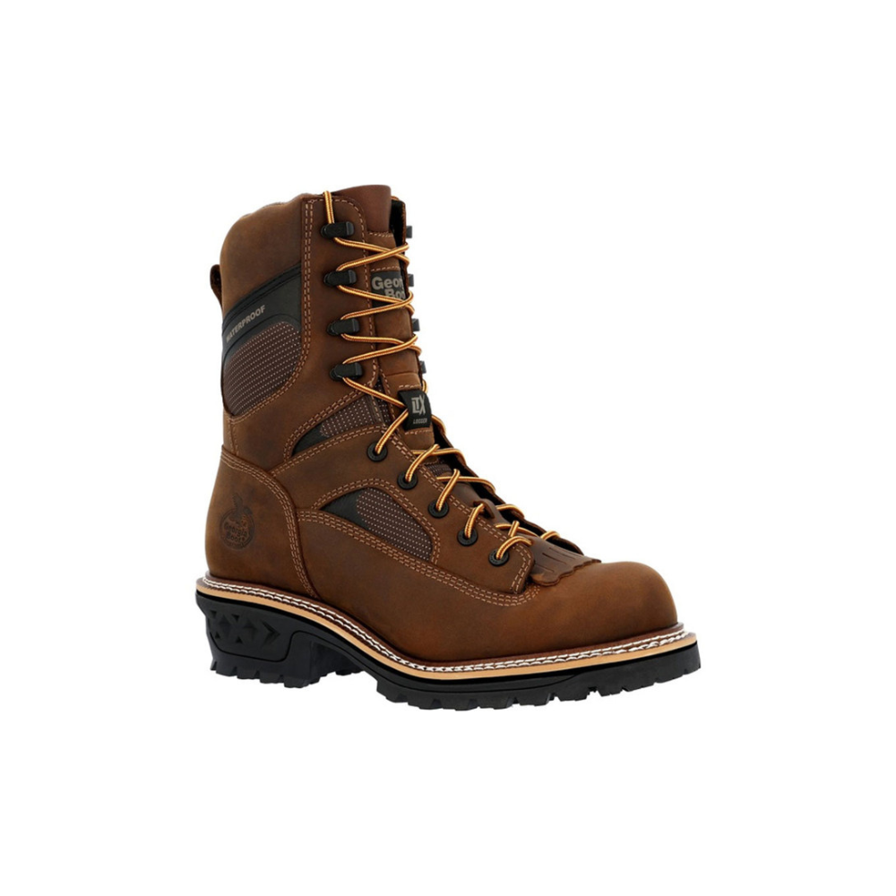 Georgia Boot GB00616 LTX 9 Inch Logger Soft Toe Waterproof Mens Boot from GME Supply